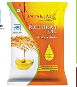 PATANJALI RICE BRAN OIL ( REFINED )